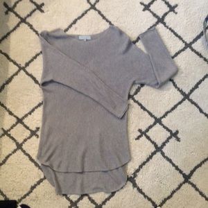 Grey Tunic Sweater